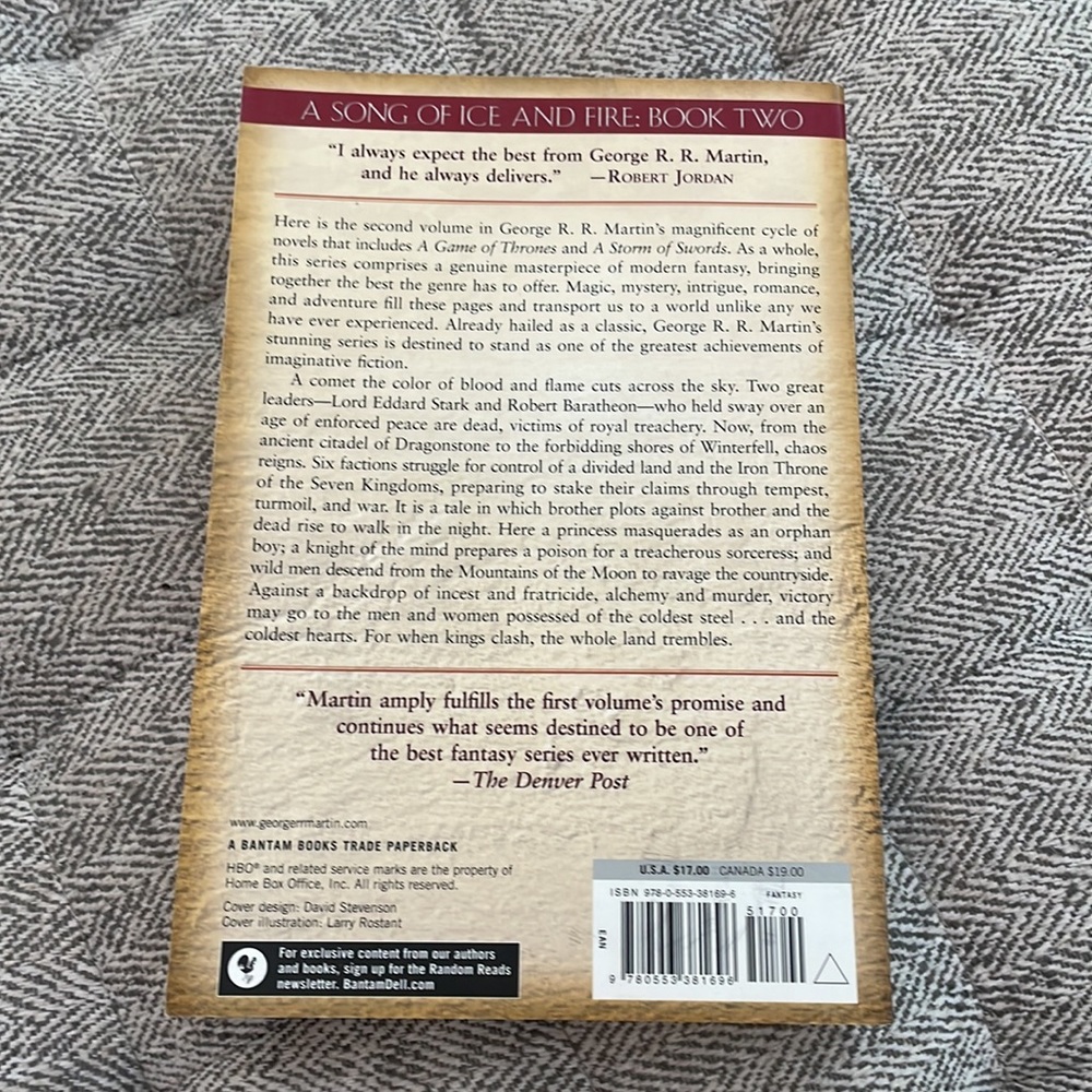 A Clash of Kings by George R. R. Martin - Picture 2 of 2